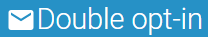 blauer Button Double opt-in
